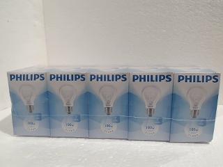 FOCO PHILIPS 100W X 10 UNID.