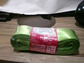 CINTA BEBE NRO 9 38MMX10M VERDE 