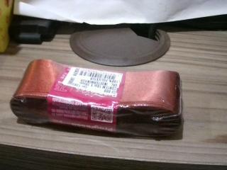 CINTA BEBE NRO 9 38MMX10M MARRON TERRA