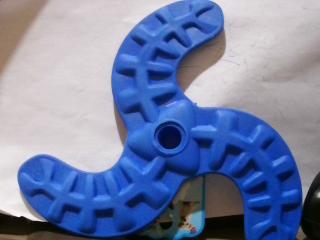 BOOMERANG DE GOMA PARA MASCOTA 