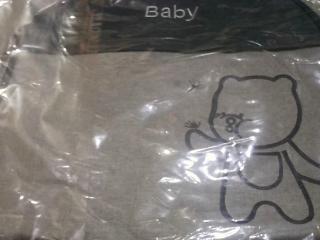 BOLSO PARA BEBE DE TELA 40X31X17CM BABY