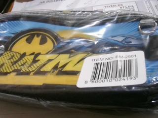 CARTUCHERA 2CIERRES BATMAN BM-2501
