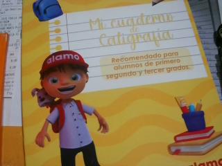 CUADERNO DE CALIGRAFIA.