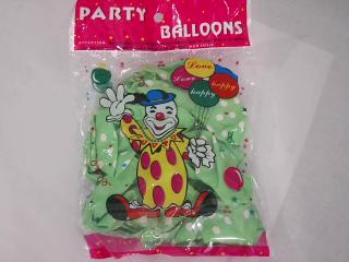 GLOBO A MOTAS VERDE LIMON X 20PCS