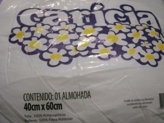 ALMOHADA 40X60CM CARICIA 