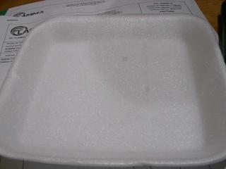 BANDEJA DE ISOPOR B1 TOTAL PLAST 