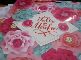 BOLSO DE REGALO ESTAMP MADRE MED  54823