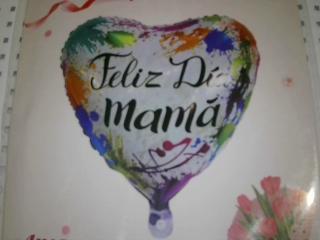 GLOBO CORAZON COLORIDO FELIZ DIA MAMA 48895