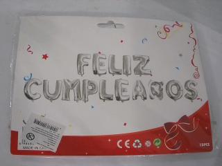 GLOBO "FELIZ CUMPLEAÑOS"