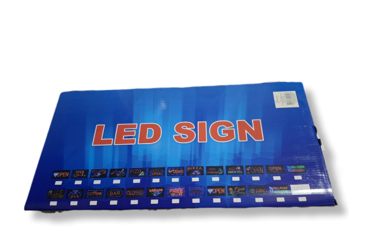 CARTEL LED ABIERTO/CERRADO SUNLIGHT 
