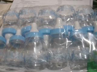 BIBERON DE PLASTICO P/ BABY SHOWER X12UN 52282