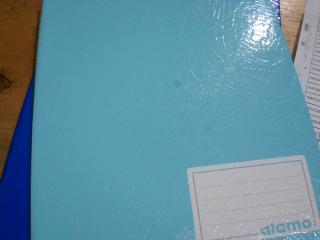 CUADERNO TAPA DURA ARAÑA 96 HOJAS 2R CELESTE
