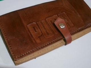 BILLETERA LARGO CUERINA MARRON