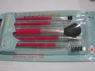 BROCHAS P/ MAQUILLAJE LISO X5PCS 54425