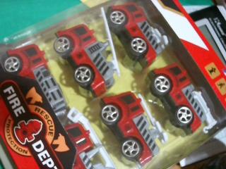 CAMION COLECCION 6PC FIRE DEPT