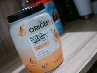 CREMA CAPILAR ORIGEM BOMBA DE COLAGENO 1KG