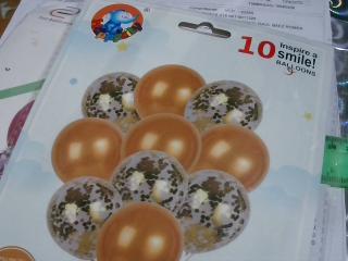 GLOBO CON BRILLO X10PCS 49095
