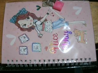 AGENDA CON CANDADO 13X18CM 