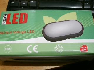 LAMPARA LED TORTUGA 15W RAWLUZ