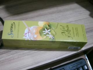 AROMATIZANTE SAPHIRUS C/ PALILLOS MIEL Y LIMON