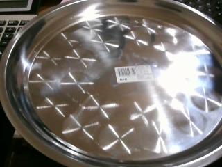 BANDEJA INOX 35CM 55772