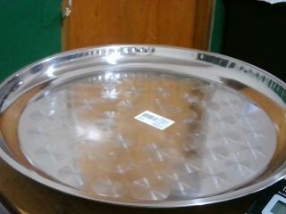 BANDEJA INOX 45CM 49713
