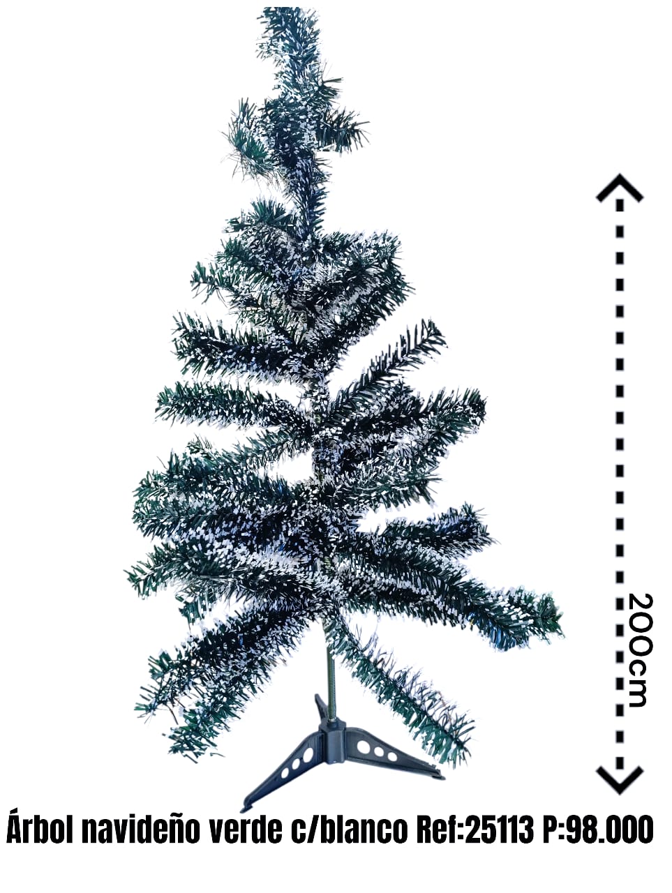 ARBOL MATIZADO V/B 1.50MTS RC25113