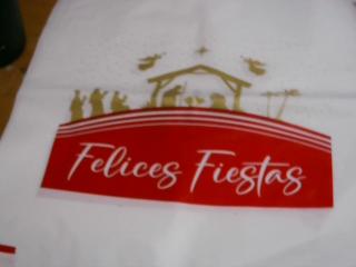BOLSA DE PLASTICO 45X60 FELICES FIESTAS