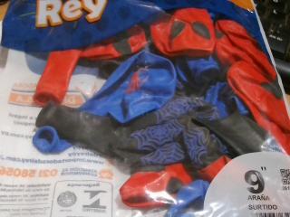 GLOBO DEL REY NR 9 X25 DIS/SPIDER 