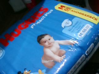 PAÑAL HUGGIES MEDIANO X68