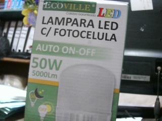 FOCO C/FOTOCELULA 50W ECOVILLE 