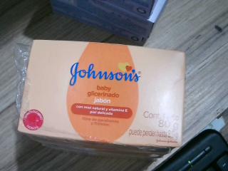 JABON P/ BEBE JOHNSONS BABY GLICERINADO 80G