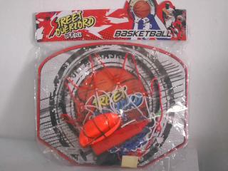 ARO DE BASQUET CON PELOTA E INFLADOR STREET