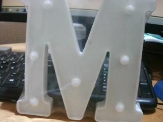 LETRA LED M SD16-M