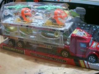 CAMION CON AUTOS/AVION RC-24558