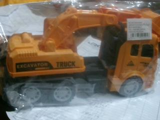CAMION C/PALA 22X14CM RC25294