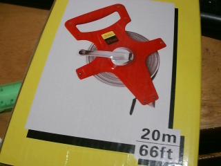 CINTA METRICA 20M C/BASTIDOR EC11662