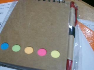 AGENDA C/BOLIGRAFO ROJO PX-238-R