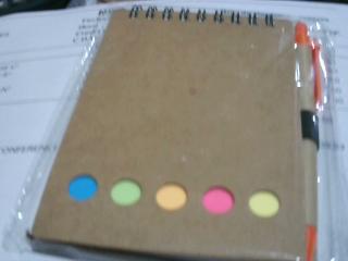 AGENDA C/BOLIGRAFO NARANJA PX-238-NA