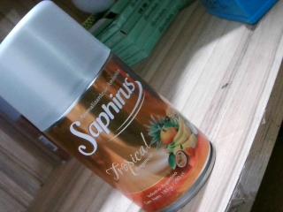 AROMATIZANTE SAPHIRUS TROPICAL 185G