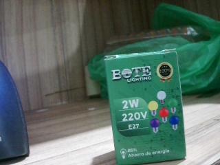 FOCO 2W COLORES SURT BOTE EC22542