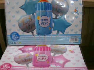 GLOBO BABY SHOWER X5PCS