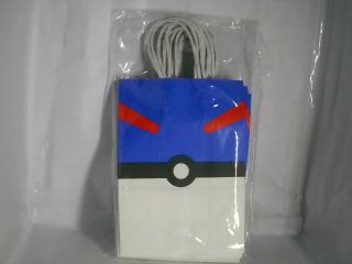BOLSO DE CARTON 21X15CM X12UN POKEMON