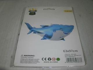 GLOBO 1PC 63X97CM TIBURON 