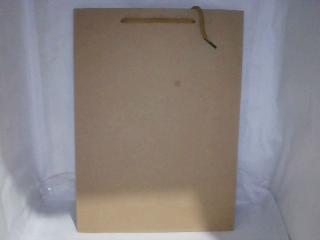 BOLSO DE PAPEL XUN 33X24CM MARRON 