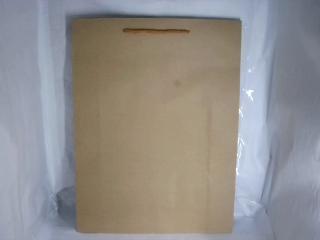 BOLSO DE PAPEL XUN 37X27CM MARRON 