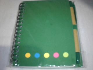 AGENDA CON BOLIGRAFO 14X11CM SA-24556