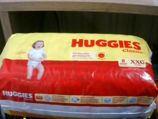PAÑAL CLASSIC XXG HUGGIES 12X8