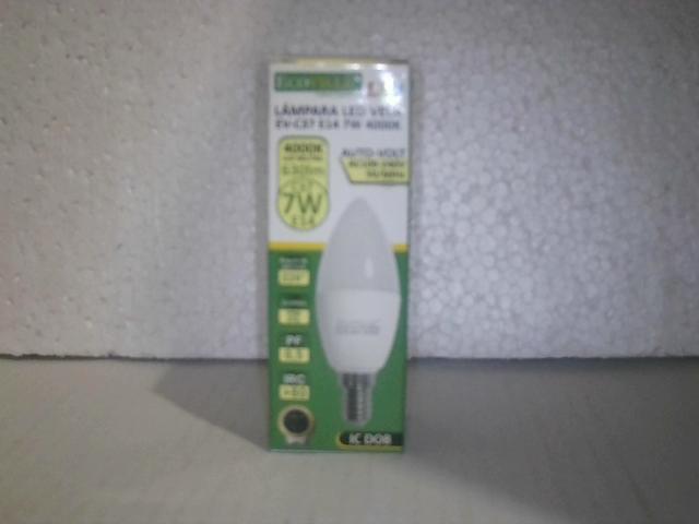 FOCO LED VELA 7W 4000K ECOVILLE
