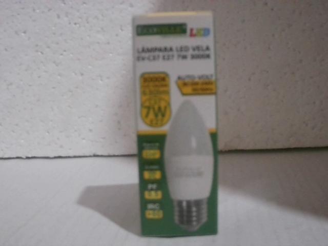 FOCO LED VELA 7W 3000K ECOVILLE
